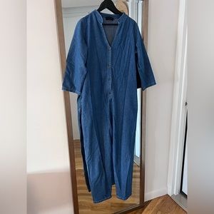 Hatch Denim Jumpsuit